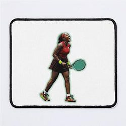 Coco Gauff Tennis Player Mousepad