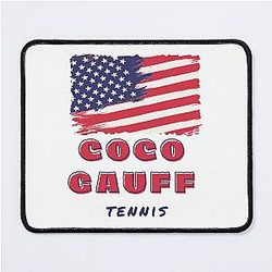 Coco Gauff Tennis Mouse Pad