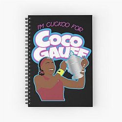 Coco Gauff US Open Title Spiral Notebook