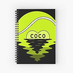 Call Me Coco Gauff Spiral Notebook