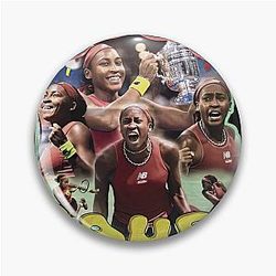 Coco Gauff 2023 US Open Tennis Champion Pin