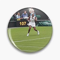Coco Gauff bei Wimbledon 2024 Pinguin
