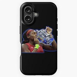 Coco Gauff wins US Open iPhone Case