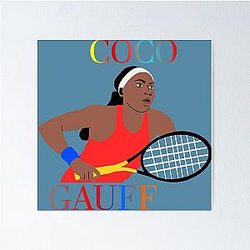 Coco Gauff Poster
