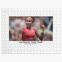 Cori Coco Gauff Jigsaw Puzzle