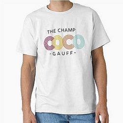 Coco Gauff The Champ Shirt For Men, Coco Gauff Tennis, Coco Gauff 2023 Champion T-Shirt