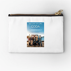 Heartfelt Drama Coda Zipper Pouches