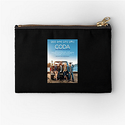 Heartfelt Drama Coda Zipper Pouches