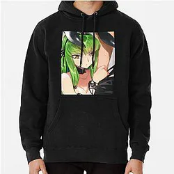 Code Geass Hoodies - Code Geass C.C. Pullover Hoodie RB1710