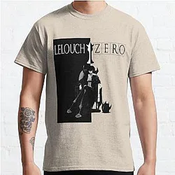 Code Geass T-Shirts - Lelouch-Zero Classic T-Shirt RB1710