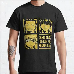 Code Geass T-Shirts - Kondo x Sougo x Toshiro l Shinsengumi Classic T-Shirt RB1710