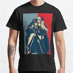 Code Geass T-Shirts - Code Geass Lelouch Cc Hope Poster Classic T-Shirt RB1710