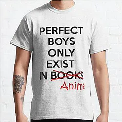 Code Geass T-Shirts - Perfect boys only exist in ANIME. Classic T-Shirt RB1710