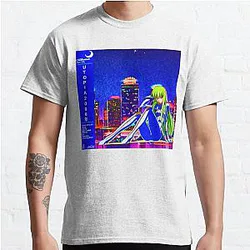 Code Geass T-Shirts - Utopia 2006 CC - Retro Future Funk Vaporwave Classic T-Shirt RB1710