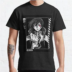 Code Geass T-Shirts - Lelouch lamperouge Classic T-Shirt RB1710