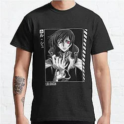 Code Geass T-Shirts - Lelouch Lamperouge from Code Geass Classic T-Shirt RB1710