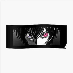 Code Geass Posters - Lelouch Lamperouge vi Britannia from Code Geass Anime Poster RB1710