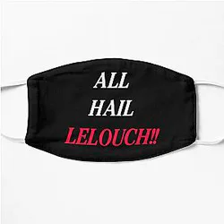 Code Geass Face Masks - ALL HAIL LELOUCH !! - Code Geass Flat Mask RB1710
