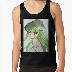 Code Geass Tank Tops - Code Geass C.C. Tank Top RB1710