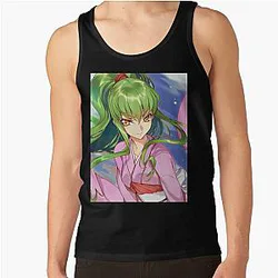 Code Geass Tank Tops - Code Geass C.C. Tank Top RB1710