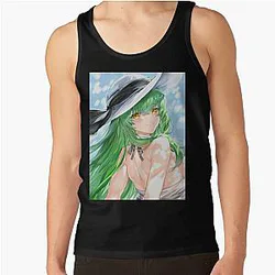 Code Geass Tank Tops - Code Geass C.C. Tank Top RB1710