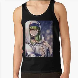 Code Geass Tank Tops - Code Geass C.C. Tank Top RB1710