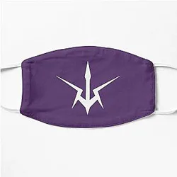 Code Geass Face Masks - The Black Knights Symbol - Code Geass Flat Mask RB1710