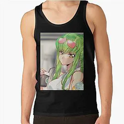 Code Geass Tank Tops - Code Geass C.C. Tank Top RB1710
