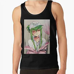 Code Geass Tank Tops - Code Geass C.C. Tank Top RB1710