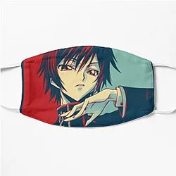Code Geass Face Masks - code geass lelouch Flat Mask RB1710