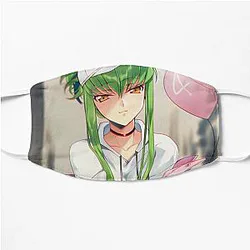 Code Geass Face Masks - Code Geass C.C. Flat Mask RB1710