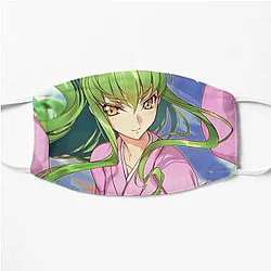 Code Geass Face Masks - Code Geass C.C. Flat Mask RB1710