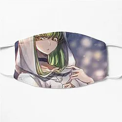 Code Geass Face Masks - Code Geass C.C. Flat Mask RB1710