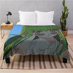 Code Geass Blanket - Code Geass C.C. Throw Blanket RB1710