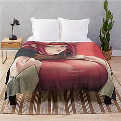 Code Geass Blanket - Code Geass Kallen Throw Blanket RB1710