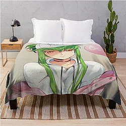 Code Geass Blanket - Code Geass C.C. Throw Blanket RB1710