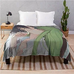 Code Geass Blanket - Code Geass C.C. Lelouch Throw Blanket RB1710