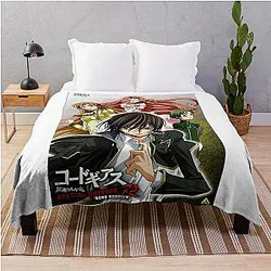 Code Geass Blanket - Code Geass, Lamperouge Lelouch Throw Blanket RB1710