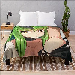 Code Geass Blanket - Code Geass C.C. Throw Blanket RB1710