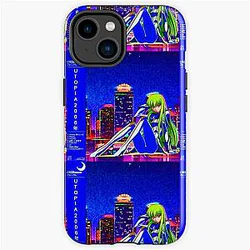 Code Geass Cases - Utopia 2006 CC - Retro Future Funk Vaporwave iPhone Tough Case RB1710