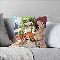 Code Geass Pillows - Code geass Throw Pillow RB1710