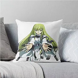 Code Geass Pillows - C.C. Throw Pillow RB1710