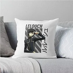 Code Geass Pillows - LELOUCH  Throw Pillow RB1710