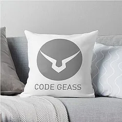 Code Geass Pillows - minimalist code geass  Throw Pillow RB1710