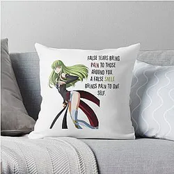 Code Geass Pillows - cc Throw Pillow RB1710