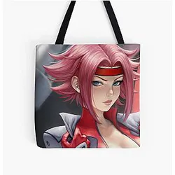 Code Geass Bags - Code Geass Kallen All Over Print Tote Bag RB1710