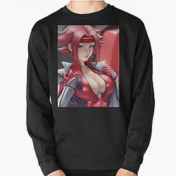 Code Geass Sweatshirts - Code Geass Kallen Pullover Sweatshirt RB1710