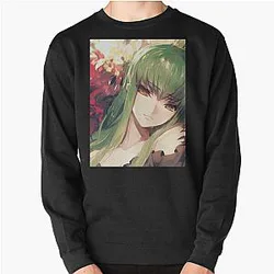 Code Geass Sweatshirts - Code Geass C.C. Pullover Sweatshirt RB1710