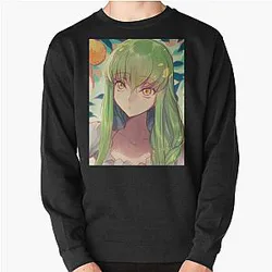 Code Geass Sweatshirts - Code Geass C.C. Pullover Sweatshirt RB1710