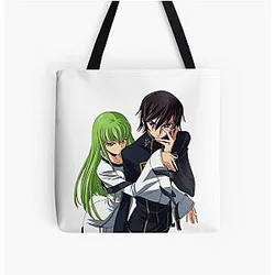 Code Geass Bags - Code Geass [02] All Over Print Tote Bag RB1710